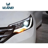 Vland Factory Car Accessories Head Lamp for Honda CRV 2012-2016 Head Light with Demon Eye and H7 Xenon Lamp - Tokyo Tom's