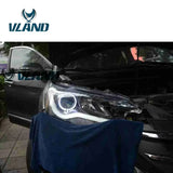 Vland Factory Car Accessories Head Lamp for Honda CRV 2012-2016 Head Light with Demon Eye and H7 Xenon Lamp - Tokyo Tom's