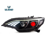 Vland Factory Car Accessories Head Lamp for Honda Fit Jazz GK5 2014-2017 Head Light with Daytime Running Light - Tokyo Tom's