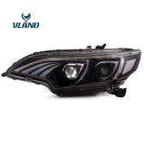 Vland Factory Car Accessories Head Lamp for Honda Fit Jazz GK5 2014-2017 Head Light with Daytime Running Light - Tokyo Tom's