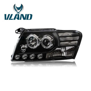 Vland Factory Car Accessories Head Lamp for Mitsubishi Pajero headlight Montero Sport 2011-2015 LED Head Light - Tokyo Tom's