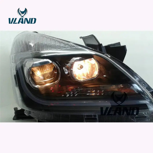 Vland Factory Car Accessories Head Lamp for Toyota Avanza 2012-2015 LED Headlight with H7 BI Xenon Lens - Tokyo Tom's