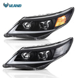 Vland Factory Car Accessories Head Lamp for Toyota Camry 2012 2013 2014 Head Light with Day Light H7 Xenon Bulb - Tokyo Tom's