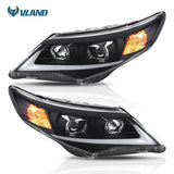 Vland Factory Car Accessories Head Lamp for Toyota Camry 2012 2013 2014 Head Light with Day Light H7 Xenon Bulb - Tokyo Tom's