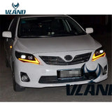 Vland Factory Car Accessories Head Lamp for Toyota Corolla 2011-2013 Head Light With H7 Xenon Lamp - Tokyo Tom's