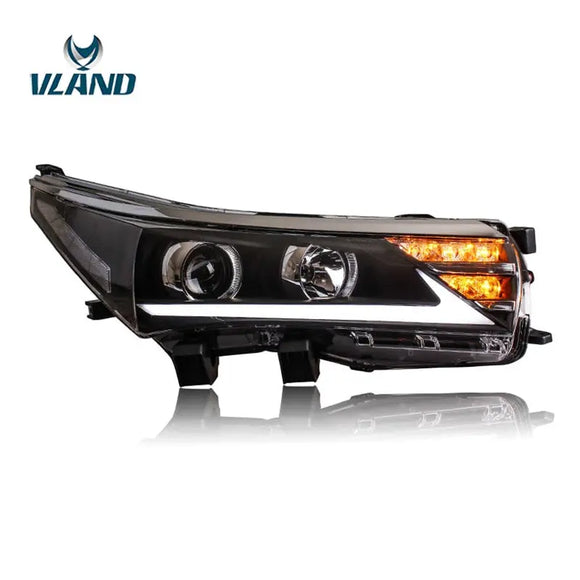 Vland Factory Car Accessories Head Lamp for Toyota Corolla 2014-2016 LED Head Light Plug and Play Design - Tokyo Tom's