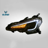 Vland Factory Car Accessories Head Lamp for Toyota GT86 2012-UP&FT86 BRZ 2013-UP LED Head Light with Sequential Indicator - Tokyo Tom's