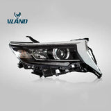 Vland Factory Car Accessories Head Lamp for Toyota Land Cruiser Prado 2018-up Full LED Head Light with Sequential Indicator - Tokyo Tom's