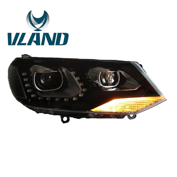 Vland Factory Car Accessories Head Lamp for Volkswagen Touareg 2011-2015 LED Head Light Plug and Play Design - Tokyo Tom's