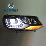 Vland Factory Car Accessories Head Lamp for Volkswagen Touareg 2011-2015 LED Head Light Plug and Play Design - Tokyo Tom's