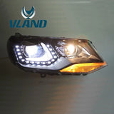 Vland Factory Car Accessories Head Lamp for Volkswagen Touareg 2011-2015 LED Head Light Plug and Play Design - Tokyo Tom's