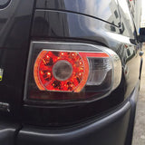 Vland Factory Car Accessories Tail Lamp for Toyota FJ Cruiser 2007-2015 Tail Light with DRL+Reverse+Signal - Tokyo Tom's