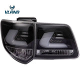 Vland Factory Car Accessories Tail Lamp for Toyota Fortuner 2012-2015 Tail Light with DRL+Reverse+Signal - Tokyo Tom's