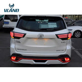 Vland Factory Car Accessories Tail Lamp for Toyota Highlander 2015-2017 LED Tail Light Plug and Play Design - Tokyo Tom's