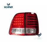 Vland Factory Car Accessories Tail Lamp for Toyota Land Cruiser 2000-2007 LED Taillight with DRL+Reverse+Signal - Tokyo Tom's