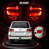 Vland Factory Car Lights For Toyota Land Crusier Rear Bumper Lamp 2016-2017 Waterproof Tail light - Tokyo Tom's