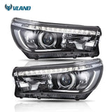 Vland Factory car accessories head lamp for toyota revo 2015-2017 head light With Day Light H7 Xenon Bulb - Tokyo Tom's