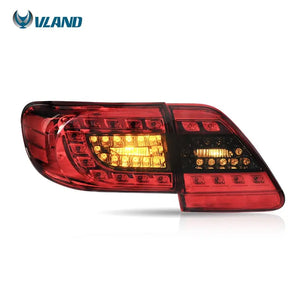 Vland Factory for Car Tail Lamp for Toyota Corolla 2011 2012 2013 Tail Light Plug and Play Waterproof Led Taillight - Tokyo Tom's