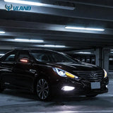 Vland For 2011-2014 Hyundai Sonata Headlights New Design Led  Head Lamp  Assembly Angle Eyes Headlight - Tokyo Tom's