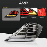 Vland LED Tail Lights For Toyota Alphard 2008-2014 Red Lens Rear Lamp Assembly Custom - Tokyo Tom's