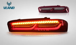 Vland Led Taillight For Chevrolet Camaro 2015-2017 6th Tail light Smoke Lens Rear Lamp - Tokyo Tom's