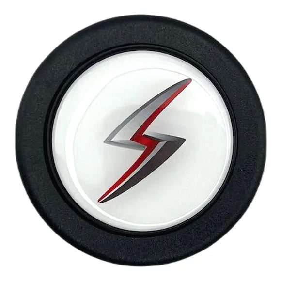 White S Logo Horn Button