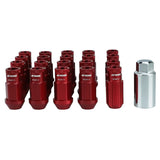 Work Anti-Theft Forged Lug Nuts (Red)