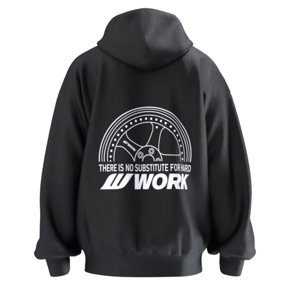 Work Wheel Miester S1 3P - Unisex Hoodie - Car Enthusiast - Drifting Drag JDM