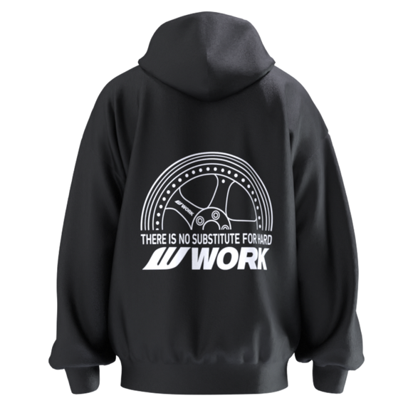 Work Wheel Miester S1 3P - Unisex Hoodie - Car Enthusiast - Drifting Drag JDM