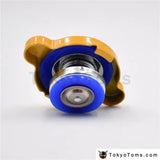 yellow/red/blue High Pressure Racing Car Radiator Cap 15mm for Nissan 180SX 240SX 300Z 350Z 370Z G35 G37 GTR Silvia Skyline - Tokyo Tom's