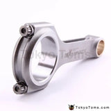 connecting rod rods H-beam For Toyota Supra 2JZ 2JZGTE 2JZGE 142 mm Balanced Shot Peen FLoating Pistons car accessories con rod