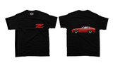 Nissan Fairlady Z - Red - Unisex T-Shirt - Car Enthusiast - Drifting Drag JDM - Tokyo Tom's