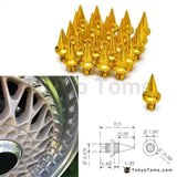 25pcs/lot Spike Wheel Rivets For Wheel Rims Cap Lip Screw