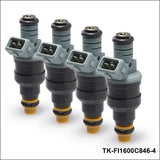 4PCS/LOT 1600 cc/min Low Impedance Fuel Injectors 0280150846 for RX7 0280150846 TK-FI1600C846-4 - Tokyo Tom's