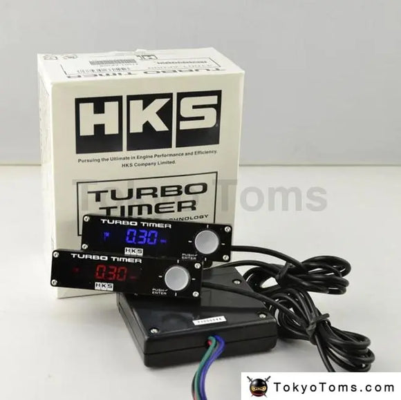 Universal Racing Car Turbo Timer Type 0 Digital Led Display LED white/blue/red41001-AK009 - Tokyo Tom's