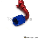 10pcs /set 90Degree -AN8 Aluminum Oil cooler Hose Fitting  8 AN Fuel Push-On Hose End fittings Adaptor AN8-90B