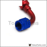 10pcs /set 90Degree High Performance AN-10 Hose End Fitting Aluminum Oil cooler hose fitting AN10-90B