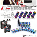 R40 Style Neo Chrome Racing Composite 44mm M12x1.5/1.25 Wheel Rims Lug Nuts 20pcs/set Car Accessories - Tokyo Tom's