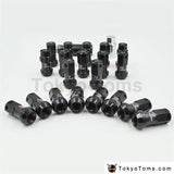 R40 Style Racing Composite 44mm M12x1.5/1.25 Wheel Rims Lug Nuts 20pcs/set Car Accessories