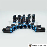 R40 Style Racing Composite 44mm M12x1.5/1.25 Wheel Rims Lug Nuts 20pcs/set Car Accessories