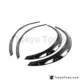 Universal Car Fender Flares Arch Wheel Eyebrow Protector Mudguards Sticker 4pcs/set - Tokyo Tom's