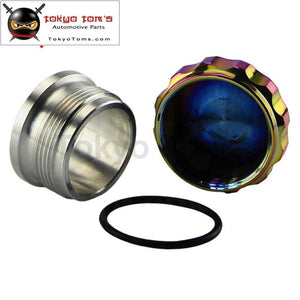 1.5 38.1Mm Alloy Weld On Filler Neck And Cap Oil Fuel Water Tank Colorful