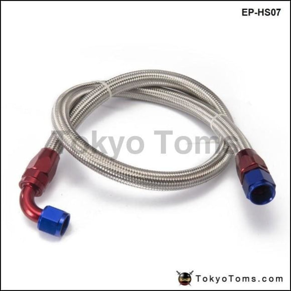 1.6Meter A10-0A An10-90A Stainless Steel Braided Line & Fitting Hose End Adapter Kit Oil Cooler