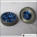 1 Pair/unit Adjustable Cam Gears Alloy Timing Gear For Honda Civic Dohc B16A B16B B-Series Inlet And