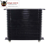 10.6X12X2 An10 Trust 19 Row Engine Oil Cooler Fits For Ls1 Ls2 Ls3 Lsx Black/blue
