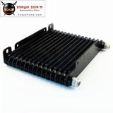 10-An 32mm 15 Row Engine/Transmission Racing Coated Aluminum Oil Cooler Black