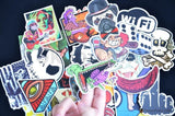 100 Mixed JDM decal Stickers