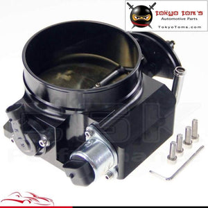 102Mm Throttle Body + Tps Iac Throttle Position Sensor For Lsx Ls Ls1 Ls2 Ls7 Black
