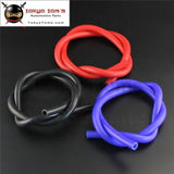 10Mm Id Silicone Vacuum Tube Hose 1Meter / 3Ft For Air Water- Blue/ Black /red