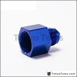 10Pcs Blue Aluminum Fuel Fitting Adapter Straight Female > Male Flare Reducer -12An-10An An10W-An12N
